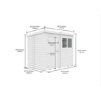 DIY Sheds – Security Pent Shed
