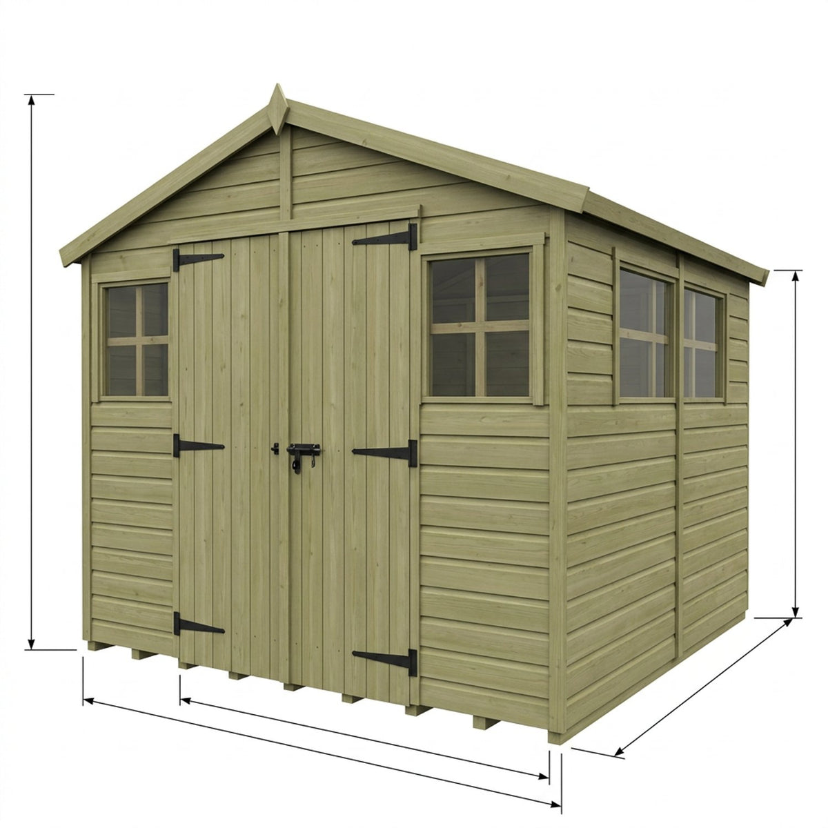 DIY Sheds – Security Apex Shed