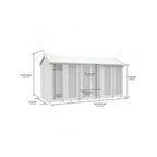 DIY Sheds – Apex Full Glass Summer House