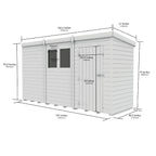 DIY Sheds – Security Pent Shed