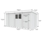 DIY Sheds – Security Pent Shed