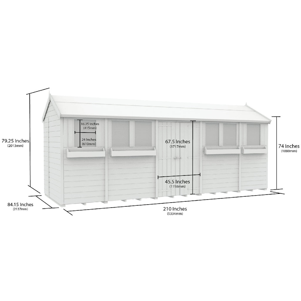 DIY Sheds – Apex Summer Shed
