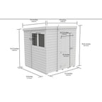 DIY Sheds – Security Pent Shed