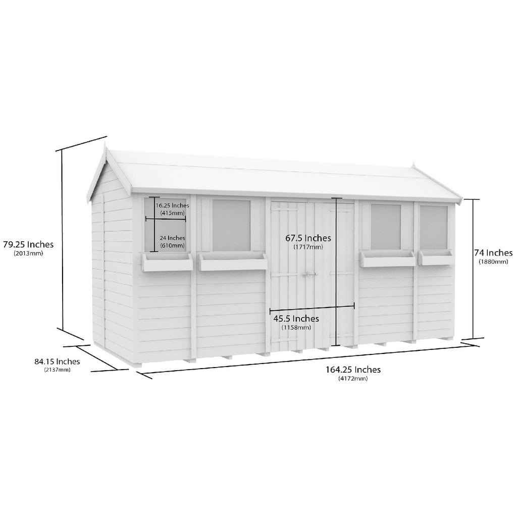 DIY Sheds – Apex Summer Shed