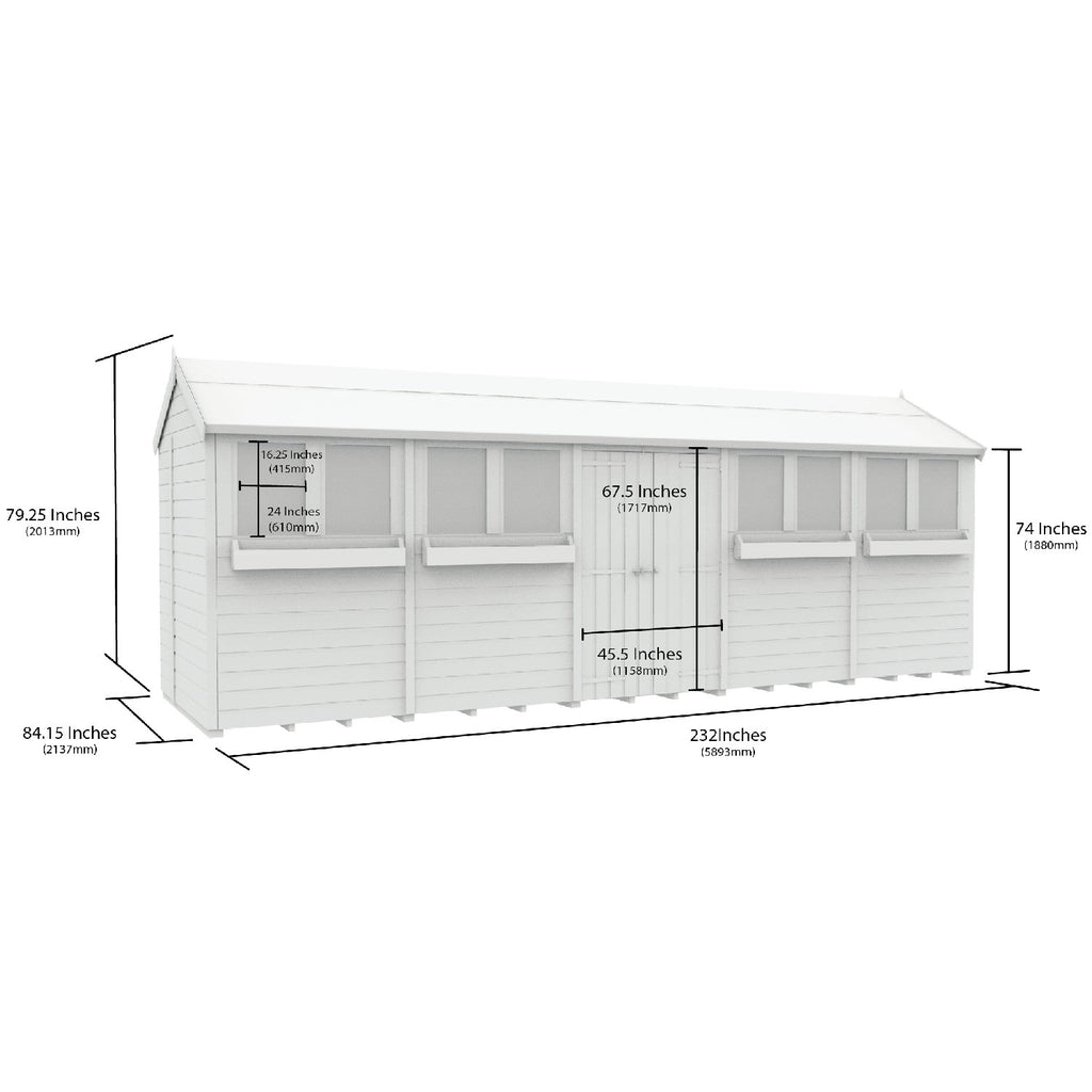 DIY Sheds – Apex Summer Shed