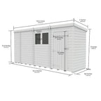DIY Sheds – Security Pent Shed