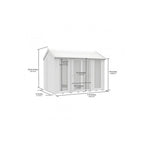 DIY Sheds – Apex Full Glass Summer House
