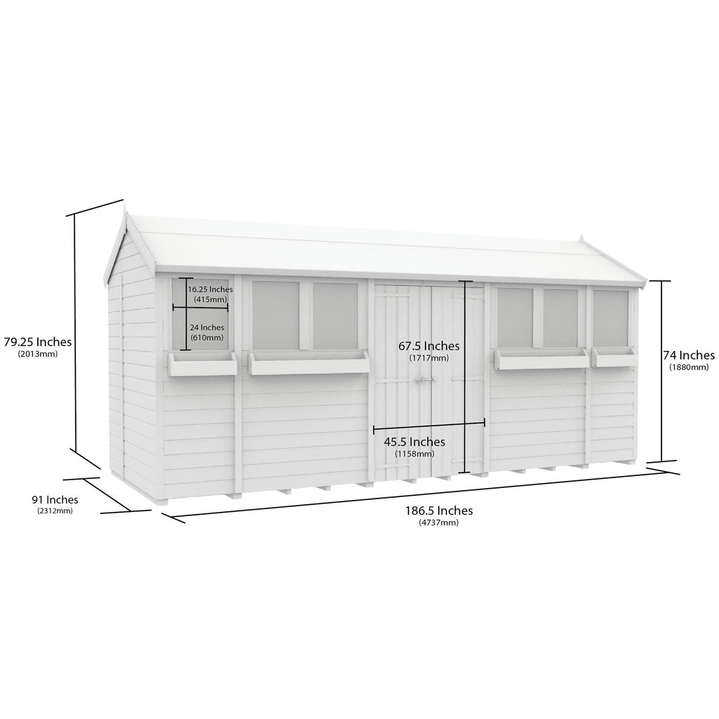 DIY Sheds – Apex Summer Shed