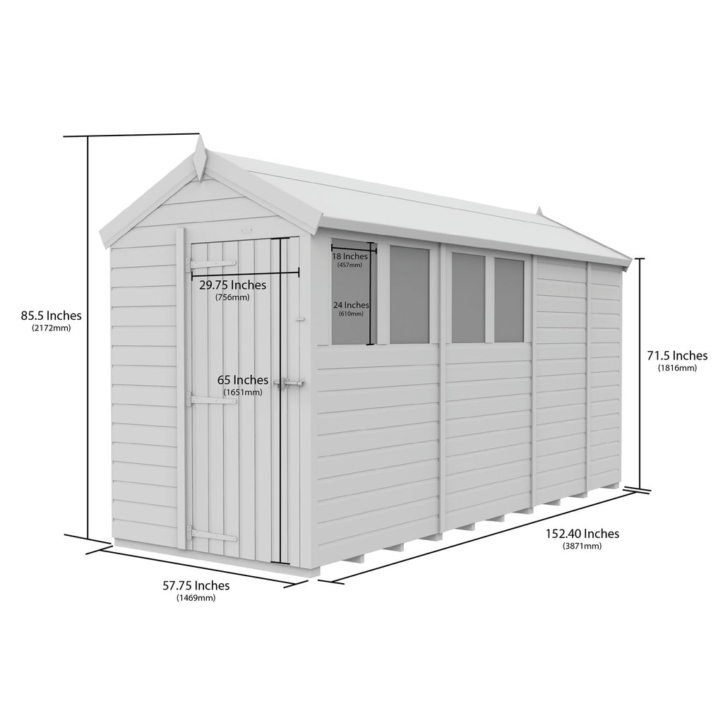 DIY Sheds – Security Apex Shed