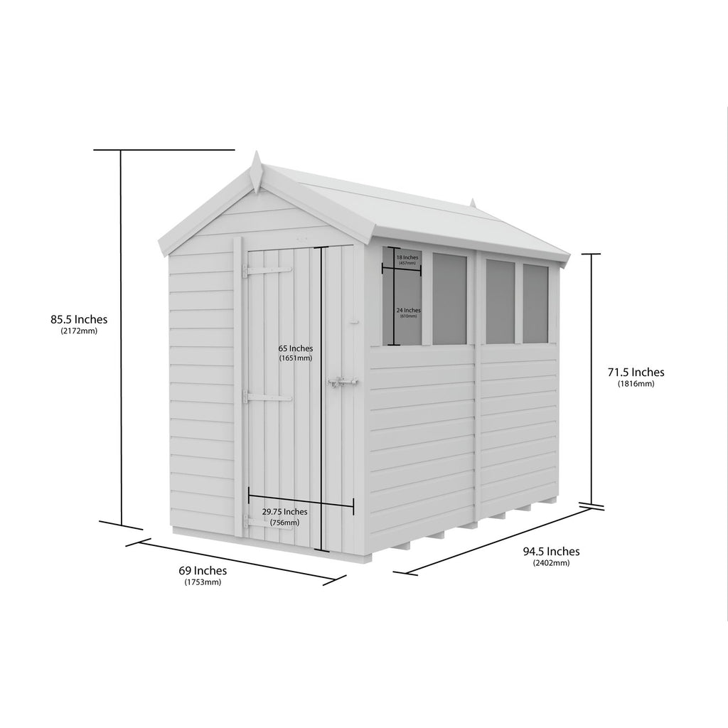DIY Sheds – Security Apex Shed