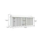 DIY Sheds – Apex Full Glass Summer House
