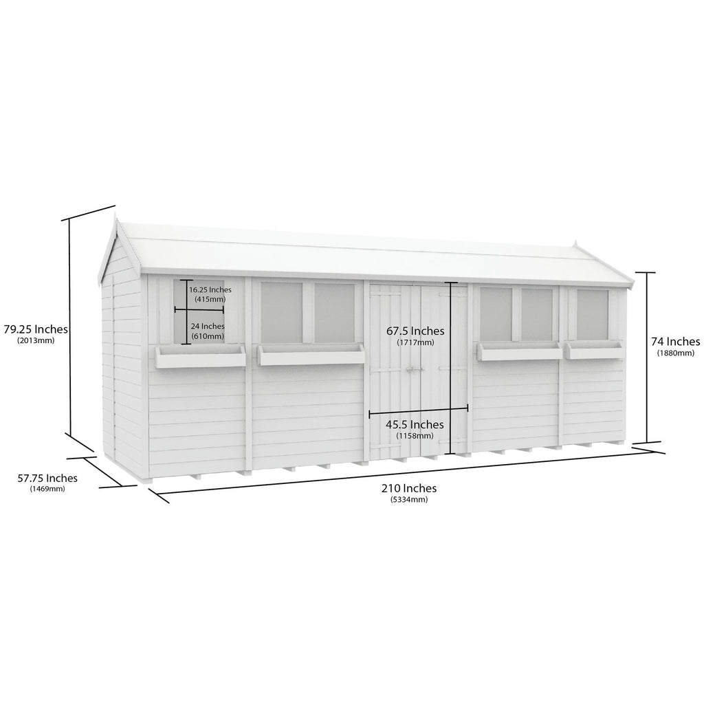 DIY Sheds – Apex Summer Shed