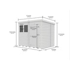 DIY Sheds – Security Pent Shed
