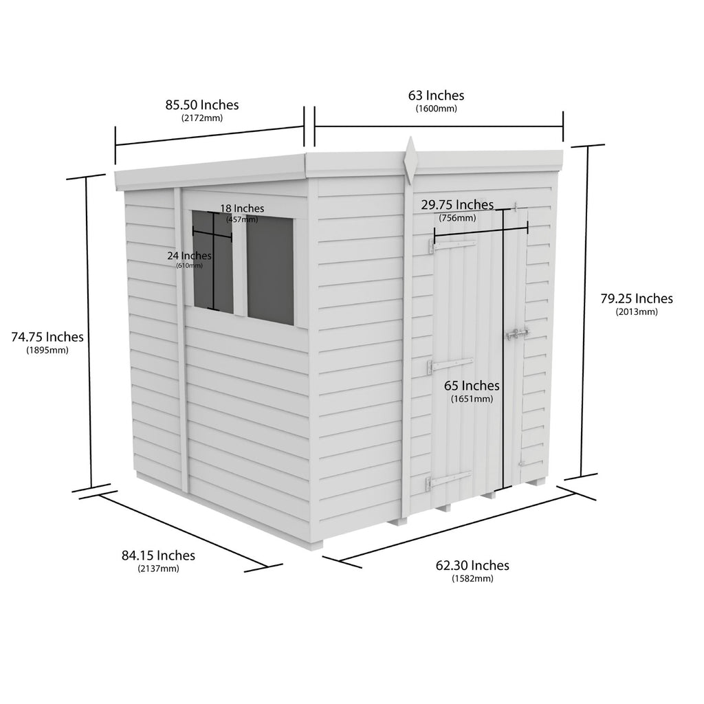 DIY Sheds – Security Pent Shed