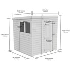 DIY Sheds – Security Pent Shed