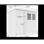 DIY Sheds – Security Pent Shed