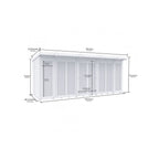 DIY Sheds – Pent Full Glass Summer House