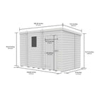 DIY Sheds – Security Pent Shed