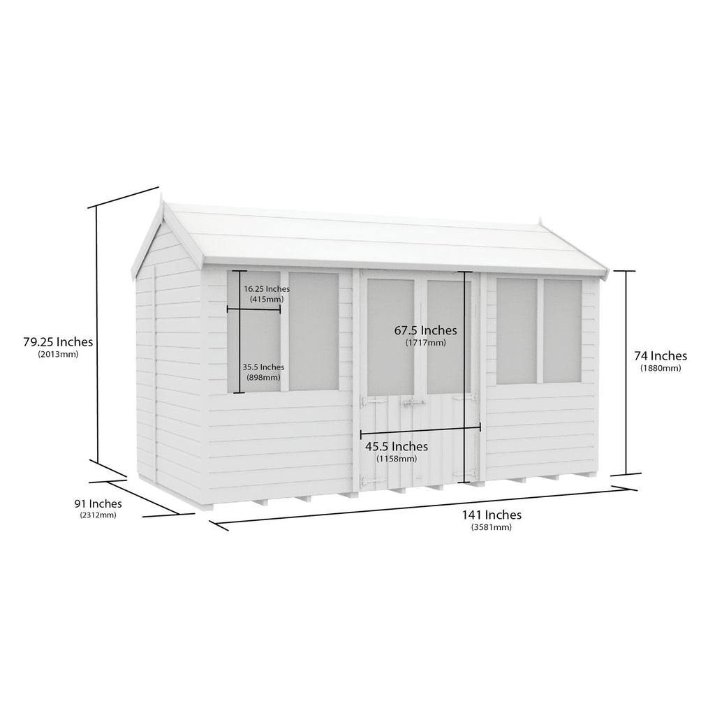 DIY Sheds – Apex Summer House