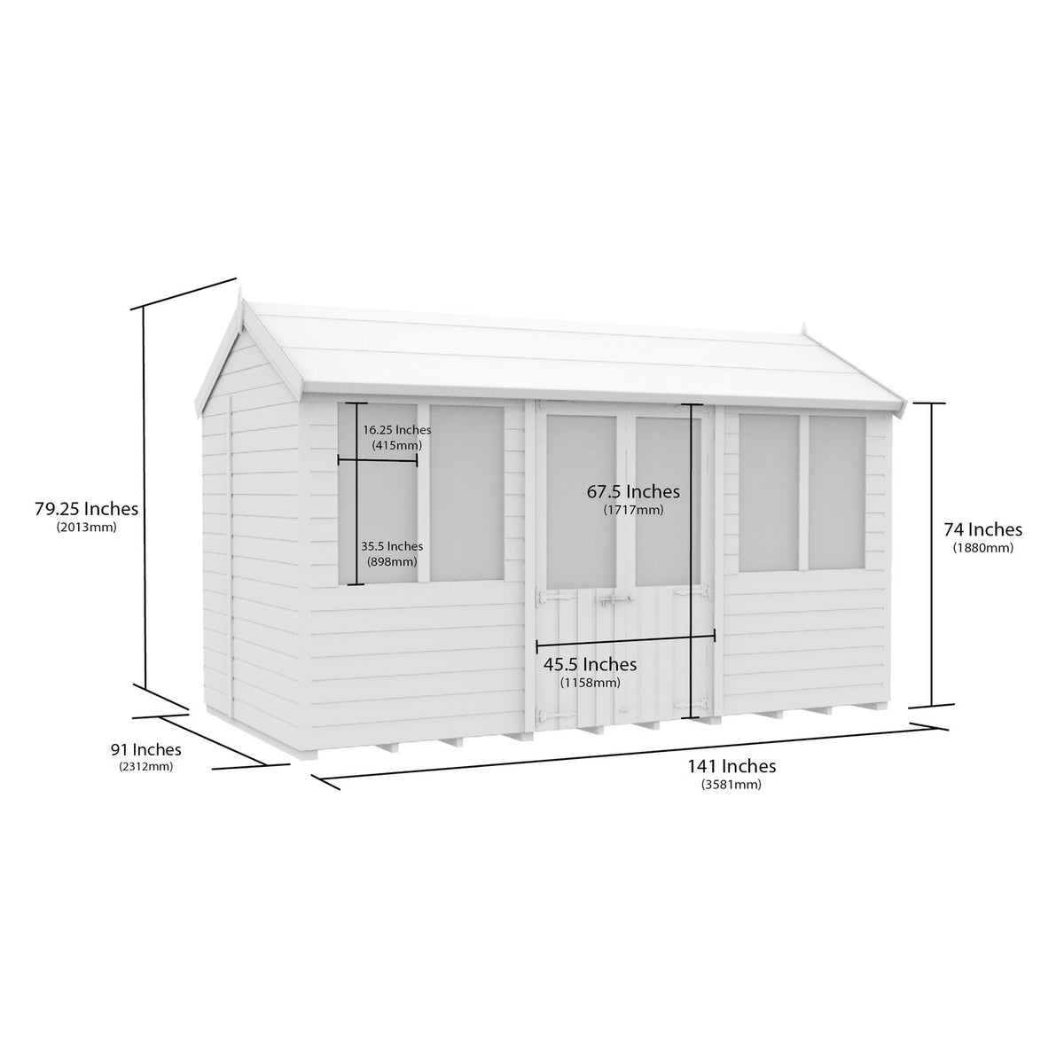 DIY Sheds – Apex Summer House