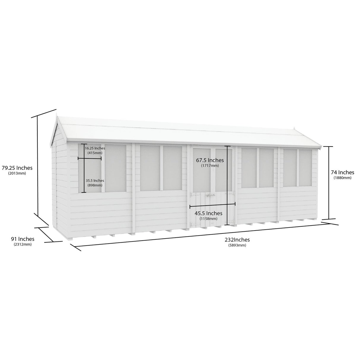 DIY Sheds – Apex Summer House