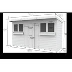 DIY Sheds – Pent Summer Shed