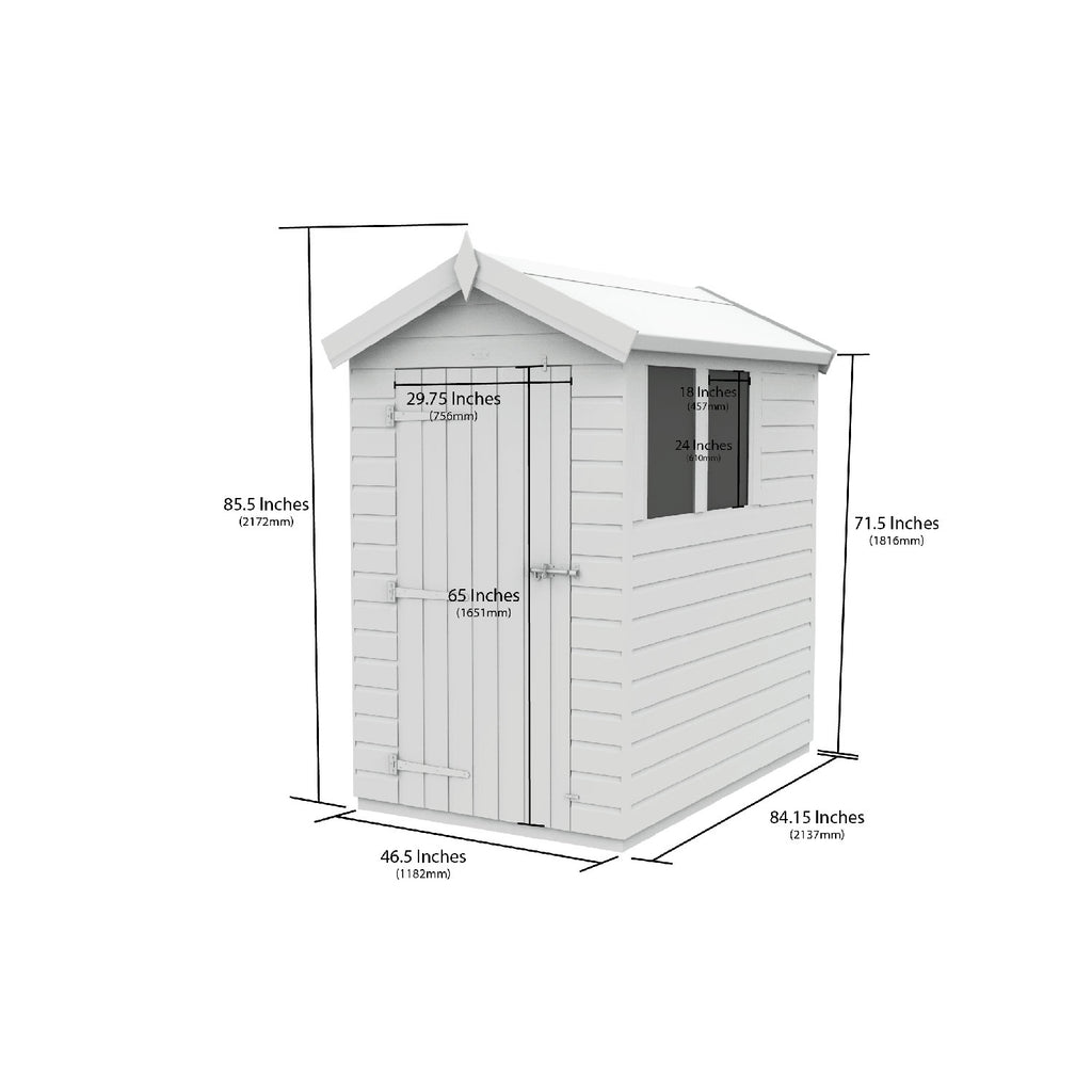 DIY Sheds – Security Apex Shed