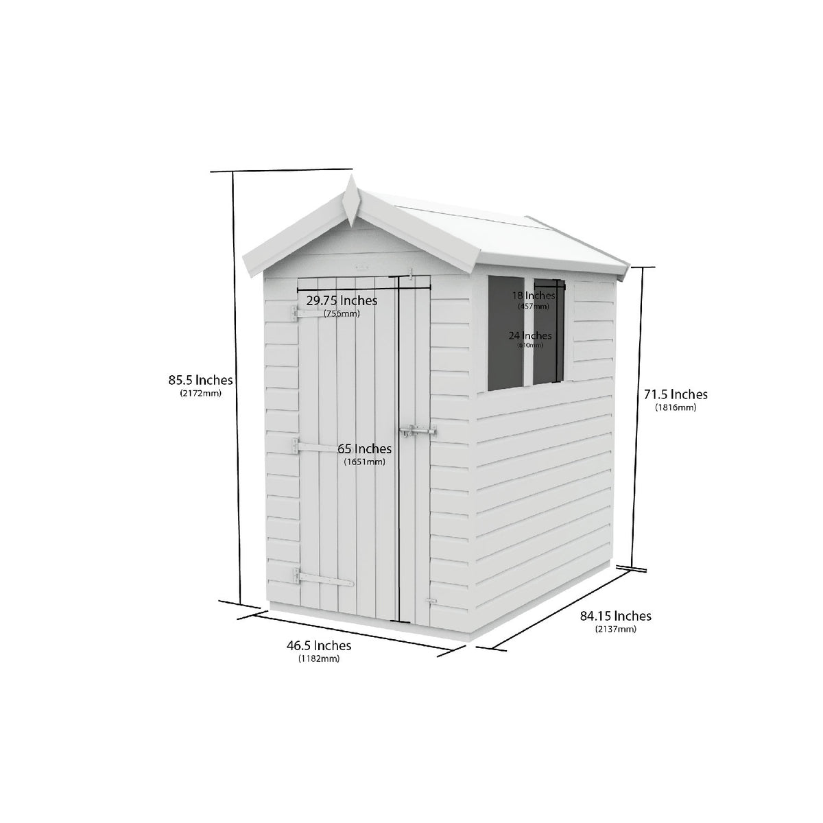 DIY Sheds – Security Apex Shed