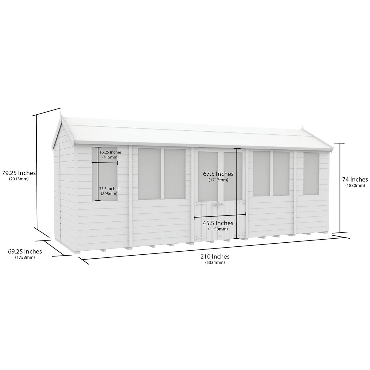 DIY Sheds – Apex Summer House