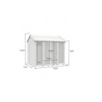 DIY Sheds – Apex Full Glass Summer House
