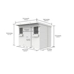 DIY Sheds – Pent Summer Shed