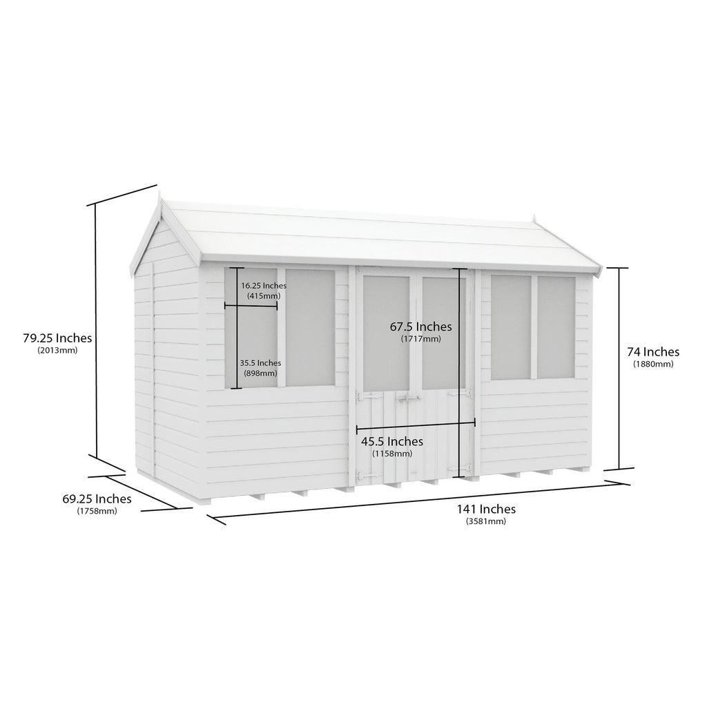DIY Sheds – Apex Summer House