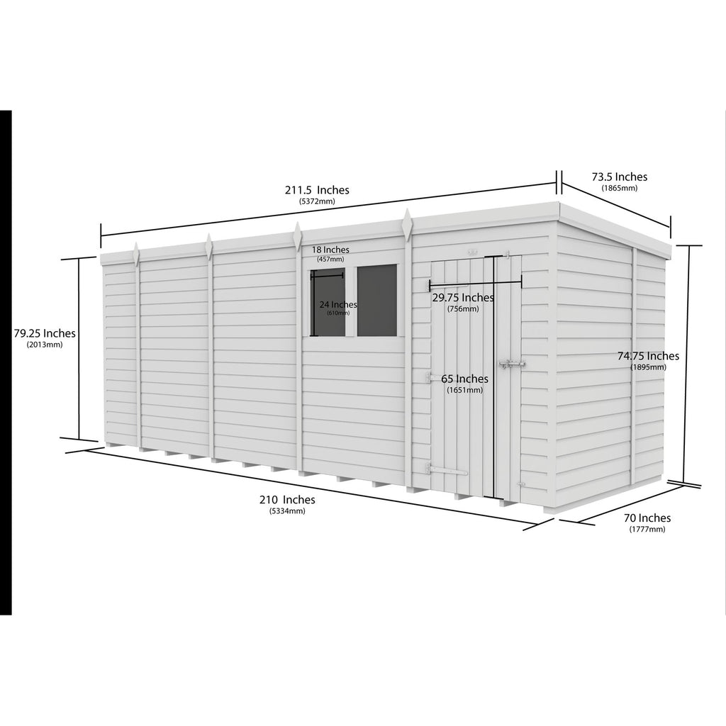DIY Sheds – Security Pent Shed
