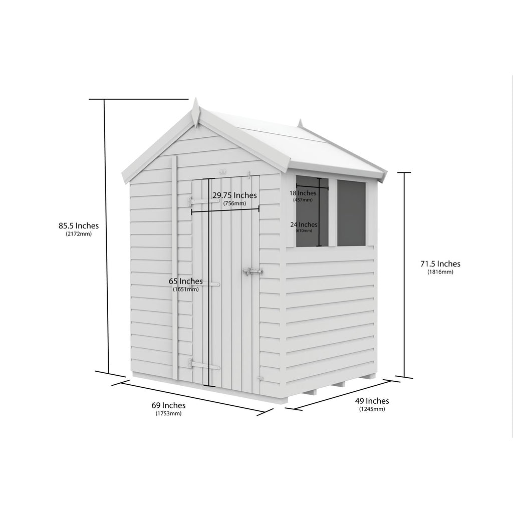 DIY Sheds – Security Apex Shed