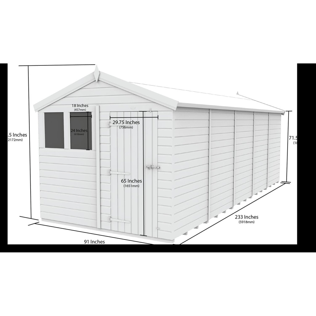 DIY Sheds – Security Apex Shed