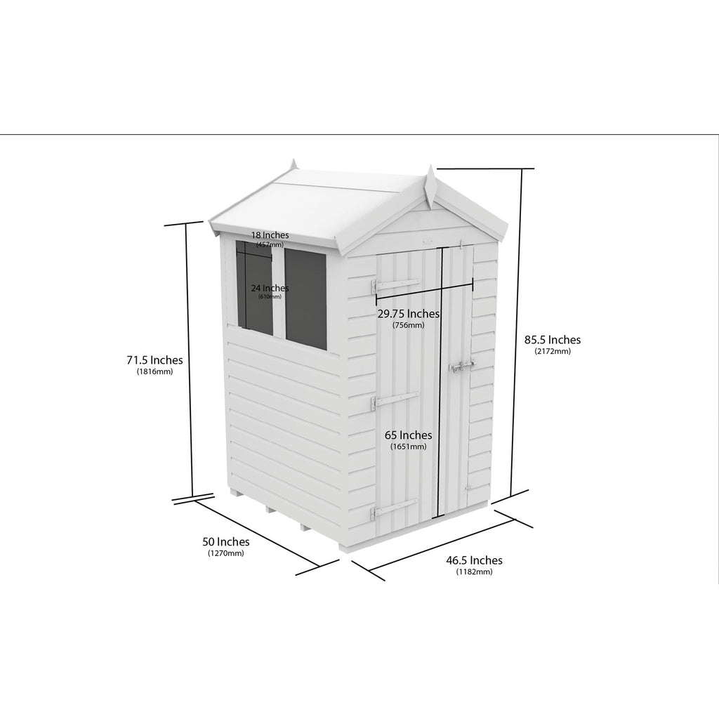 DIY Sheds – Security Apex Shed