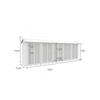 DIY Sheds – Apex Full Glass Summer House