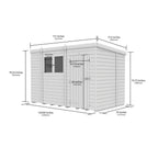 DIY Sheds – Security Pent Shed