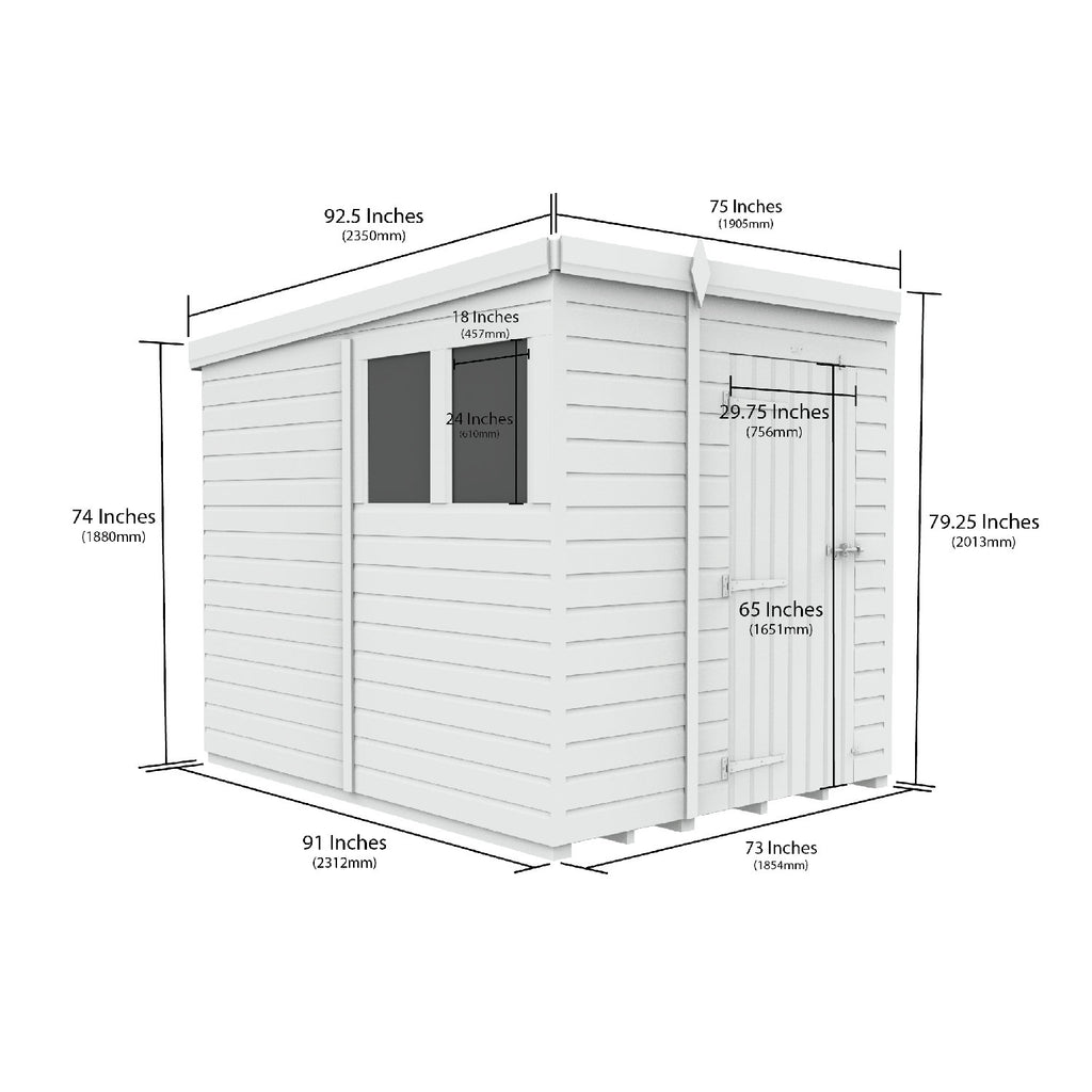 DIY Sheds – Security Pent Shed