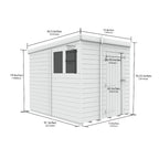 DIY Sheds – Security Pent Shed