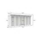DIY Sheds – Pent Full Glass Summer House