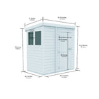 DIY Sheds – Security Pent Shed
