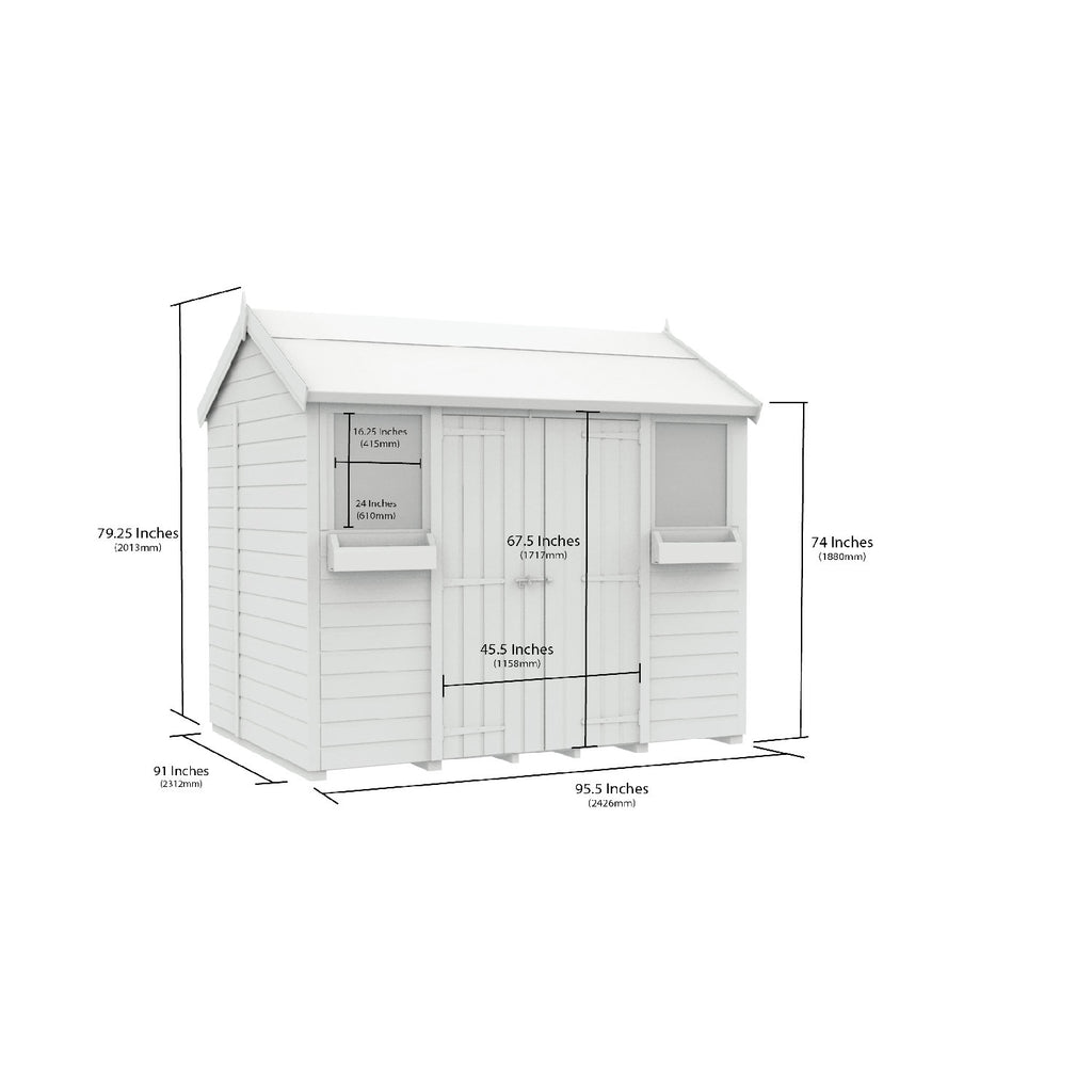 DIY Sheds – Apex Summer Shed