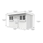 DIY Sheds – Pent Summer Shed
