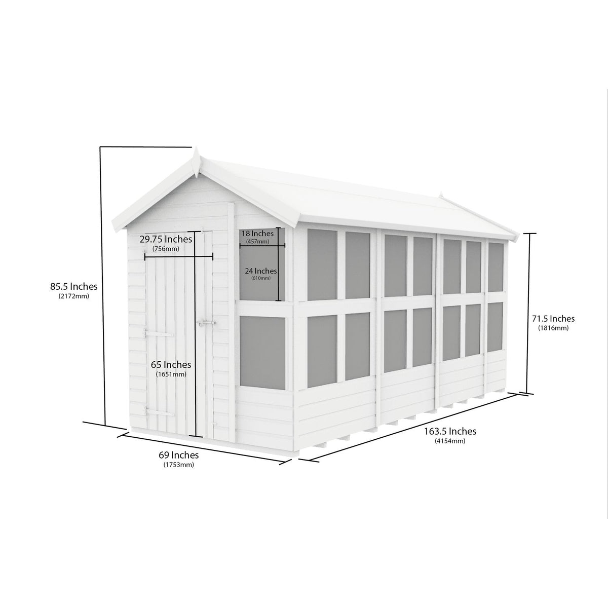 DIY Sheds – Apex Potting Shed