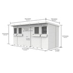 DIY Sheds – Pent Summer Shed