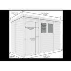 DIY Sheds – Security Pent Shed