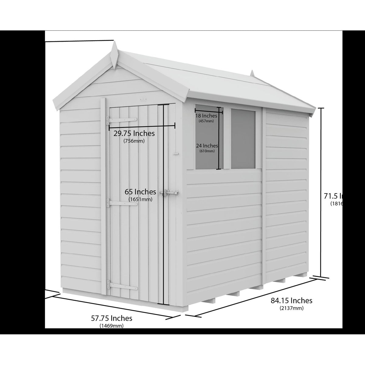 DIY Sheds – Security Apex Shed