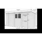 DIY Sheds – Security Pent Shed