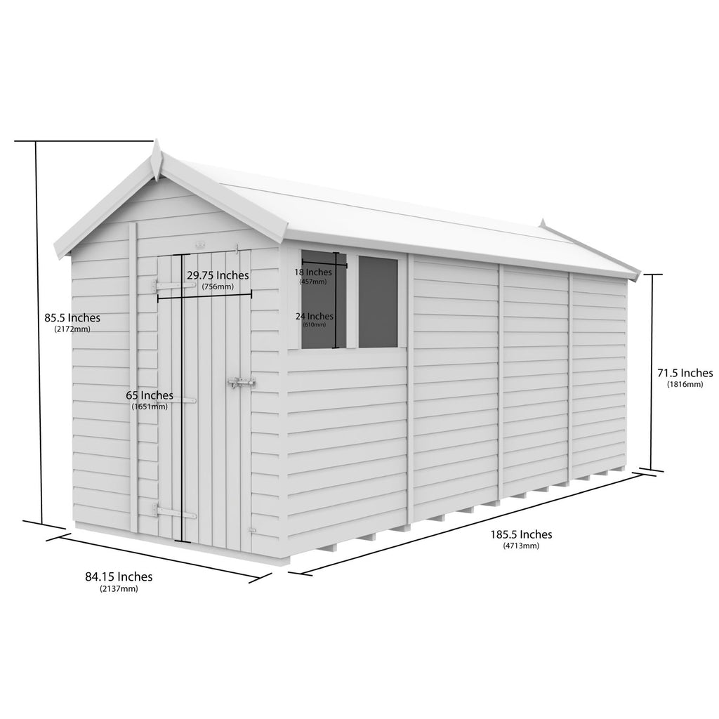 DIY Sheds – Security Apex Shed